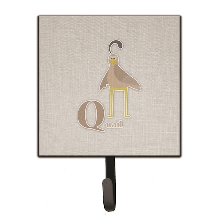 Carolines Treasures Alphabet Q For Quail Leash or Key Holder BB5742SH4